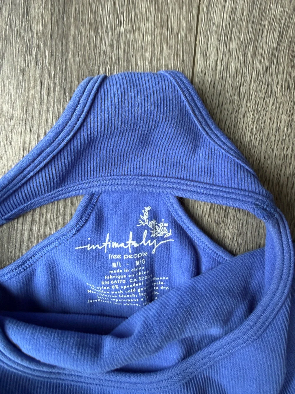 Intimately Free People Ribbed Racerback Tank - Picture 2 of 2